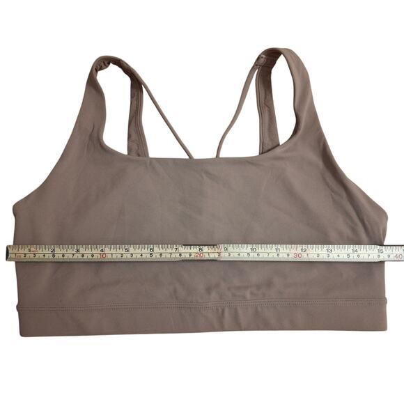 Athleta nude sports bra medium support size L - Picture 1 of 5